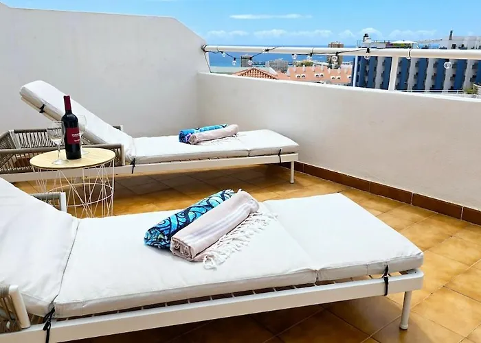 Amazing Ocean View With Heated Swimming Pool * Los Cristianos (Tenerife)